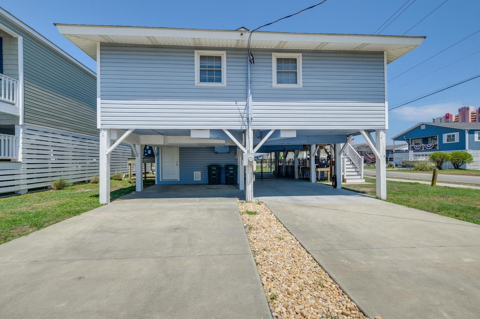 Waterfront North Myrtle Beach Home With Pool And Deck Exterior foto